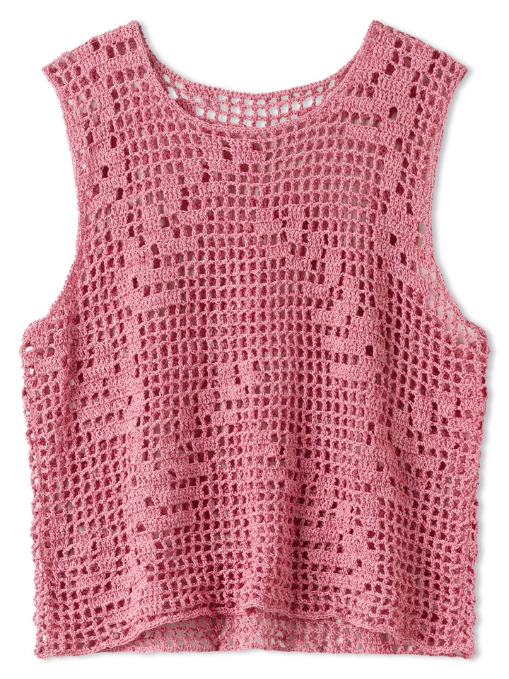 Häkelpaket Filo Paillettes Top