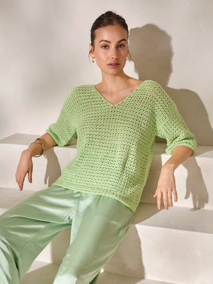 Häkelpaket Landlust Sommerseide Pullover