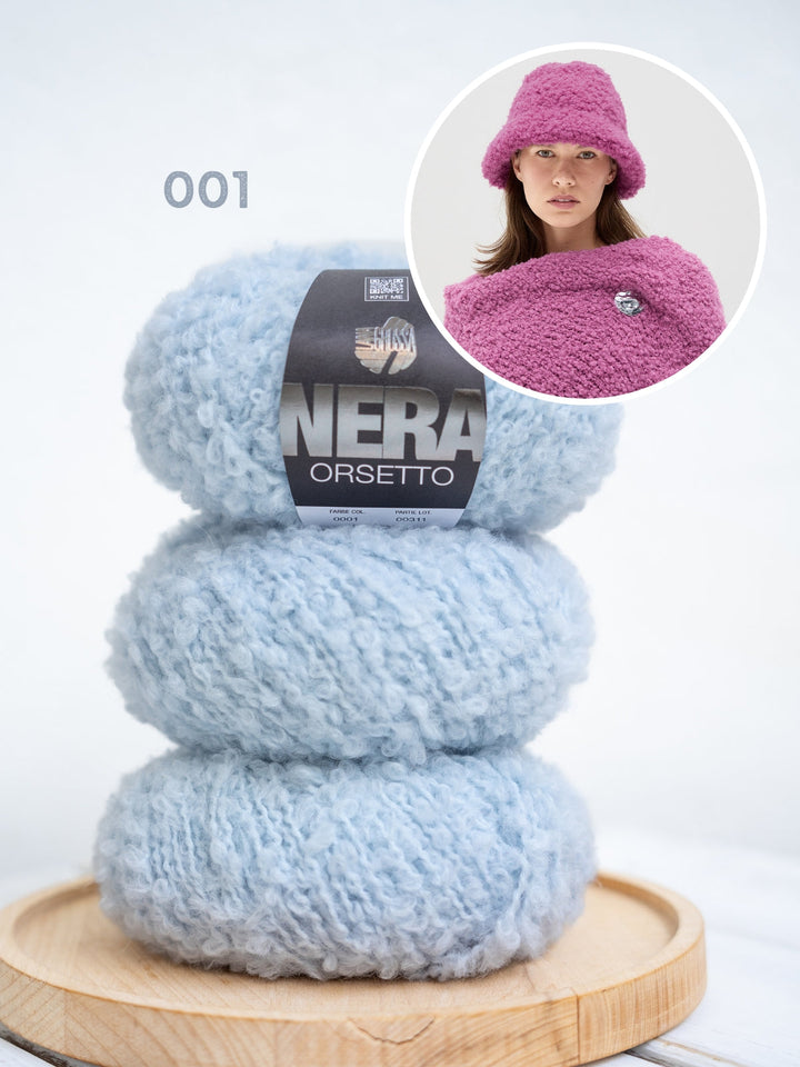 Strickpaket Orsetto Mütze + Poncho