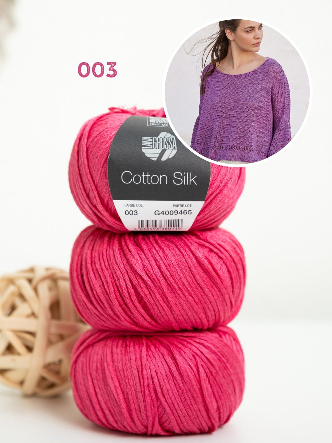 Strickpaket Cotton Silk Shirt