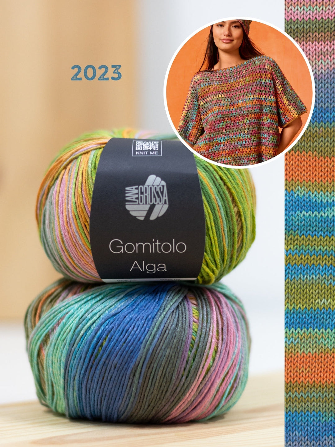 Häkelpaket Gomitolo Alga Shirt
