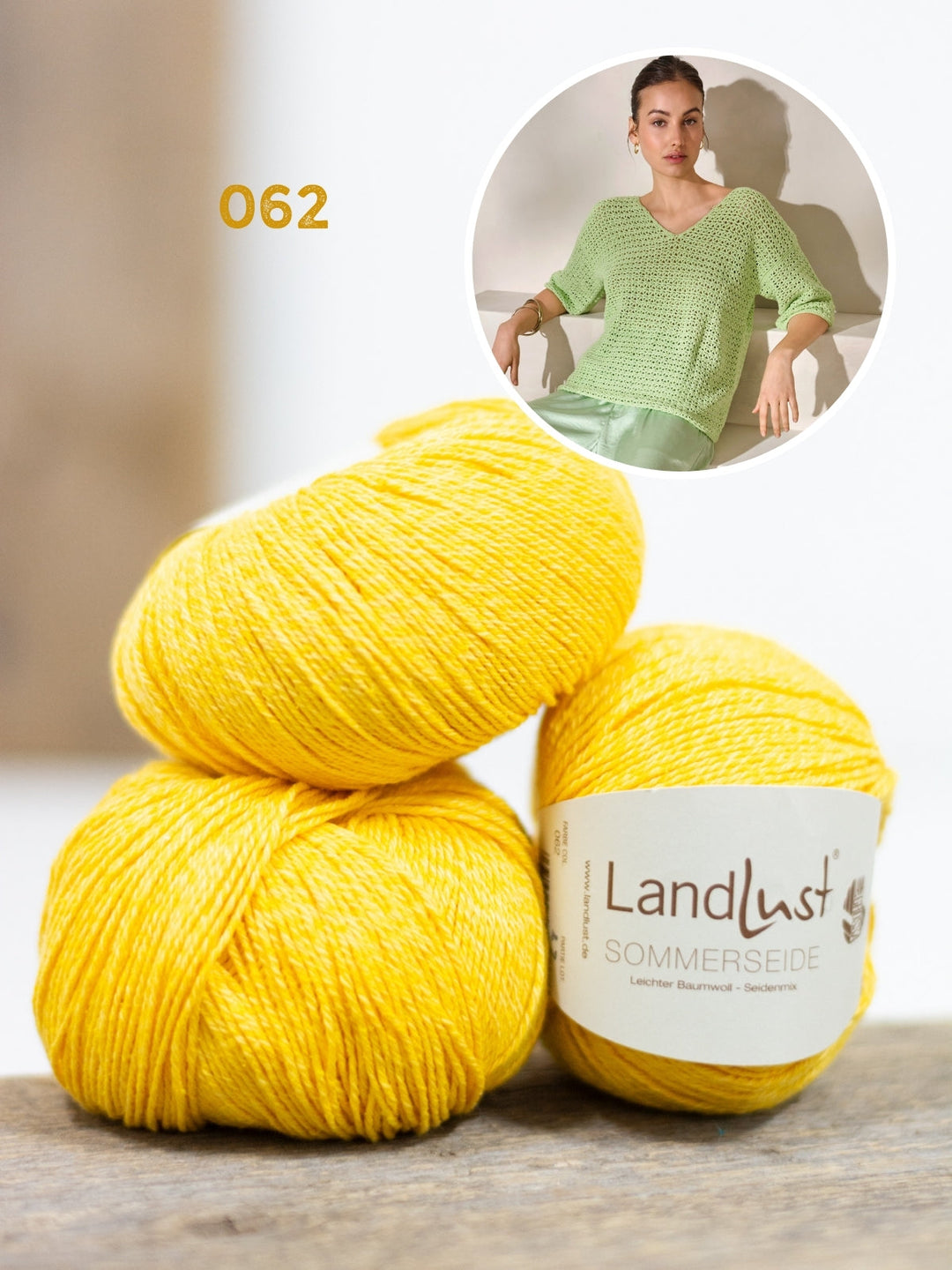 Häkelpaket Landlust Sommerseide Pullover