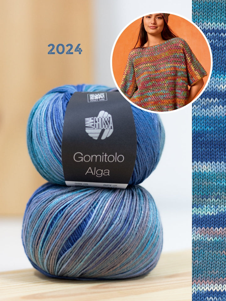 Häkelpaket Gomitolo Alga Shirt