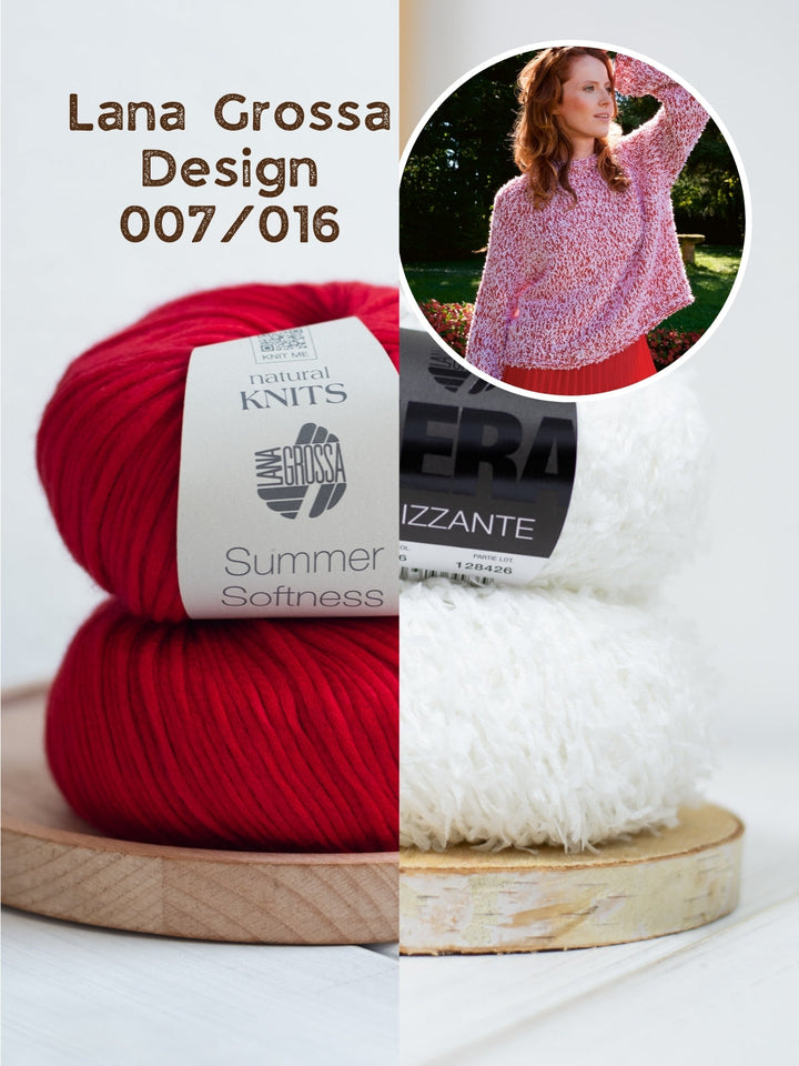 Strickpaket Summer Softness Frizzante Pullover