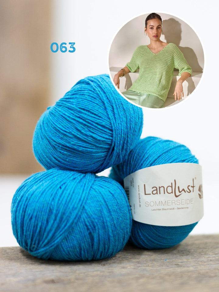 Häkelpaket Landlust Sommerseide Pullover