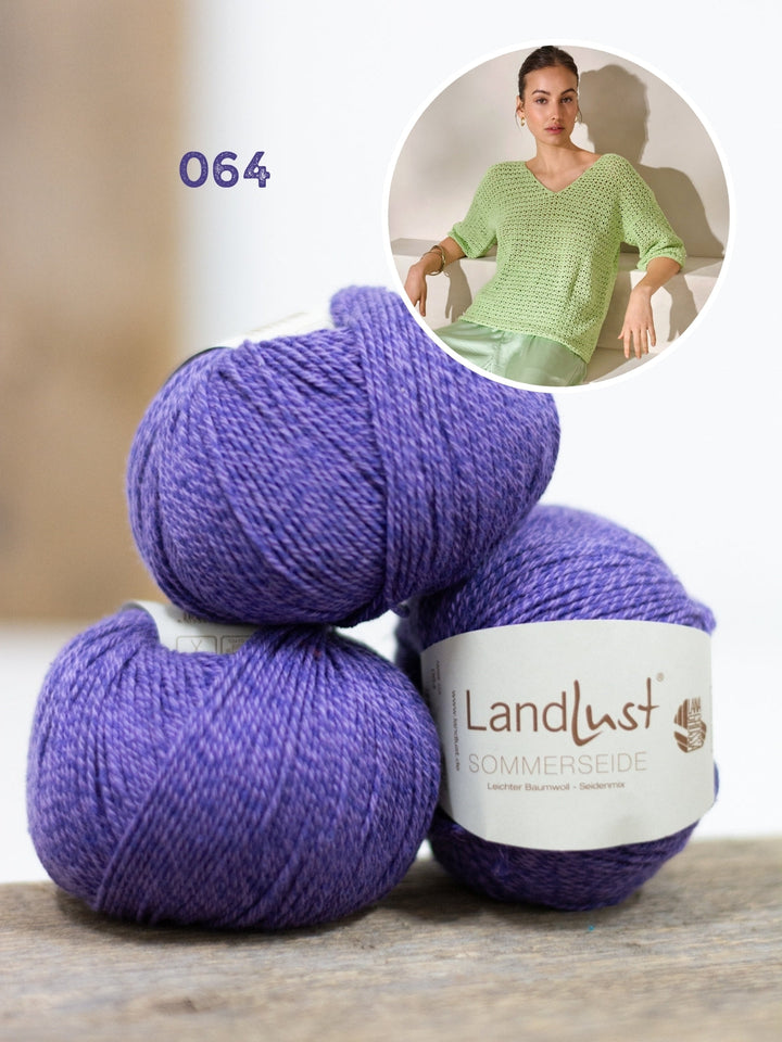 Häkelpaket Landlust Sommerseide Pullover