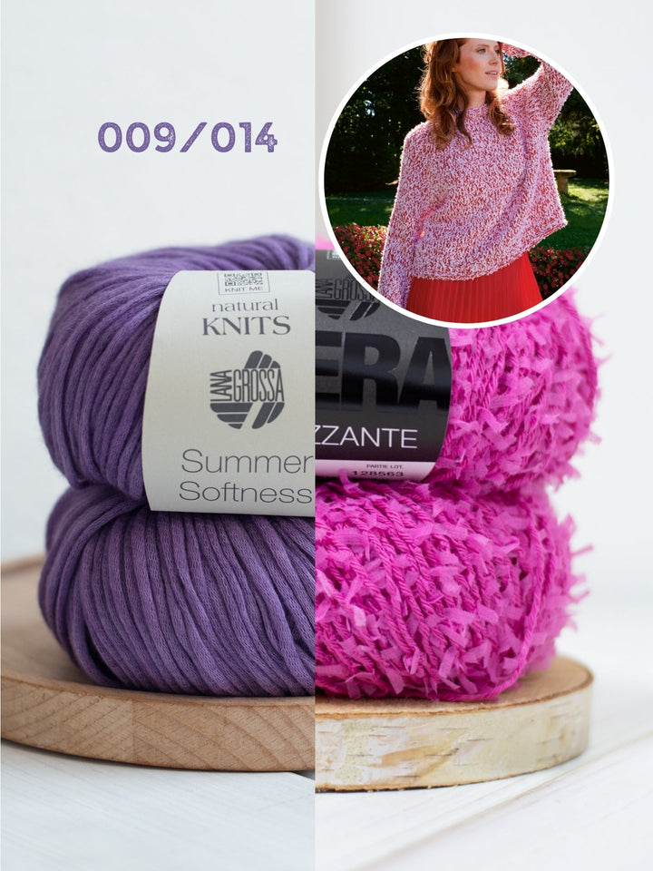 Strickpaket Summer Softness Frizzante Pullover