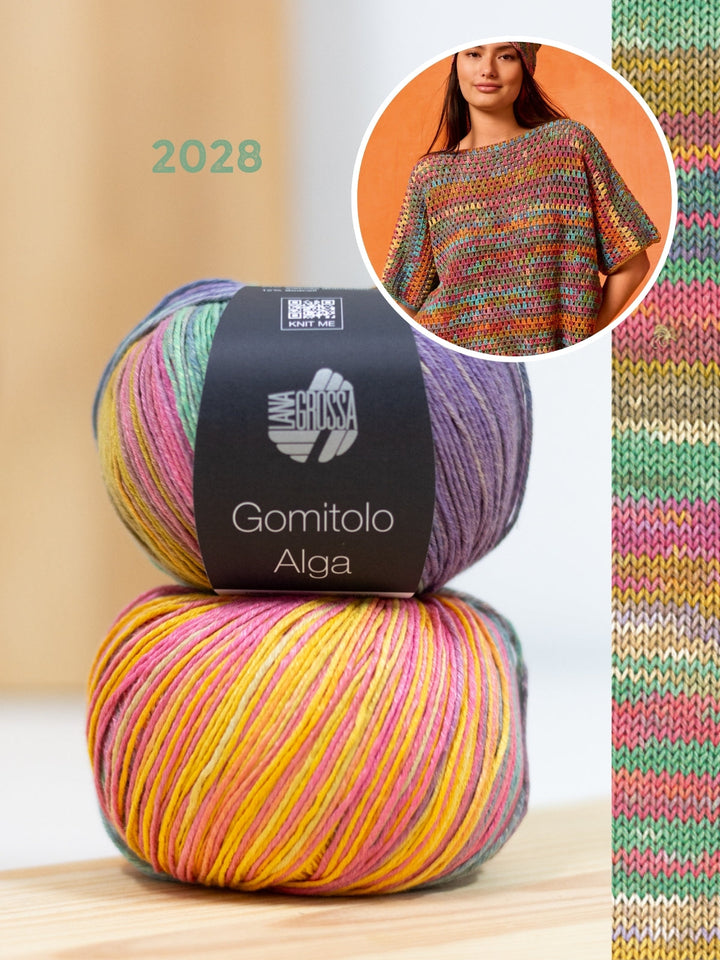 Häkelpaket Gomitolo Alga Shirt