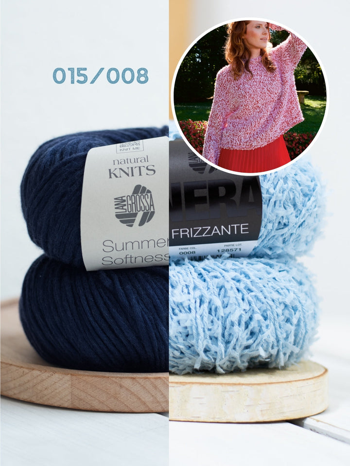 Strickpaket Summer Softness Frizzante Pullover