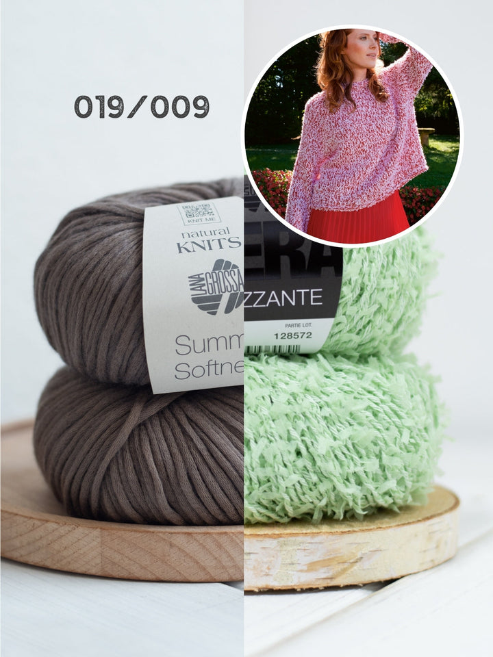 Strickpaket Summer Softness Frizzante Pullover