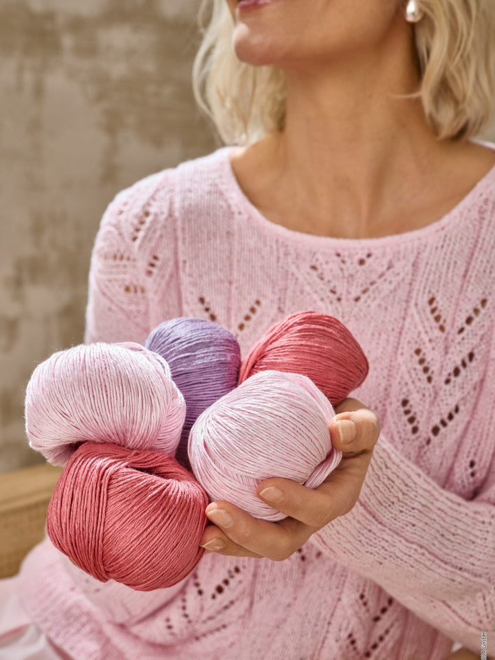 Strickpaket Tencellino Ajourpullover