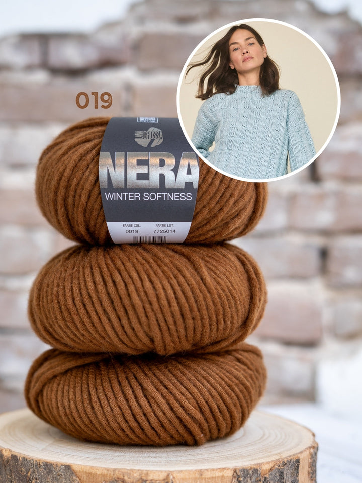 Strickpaket Winter Softness Pullover mit Struktur