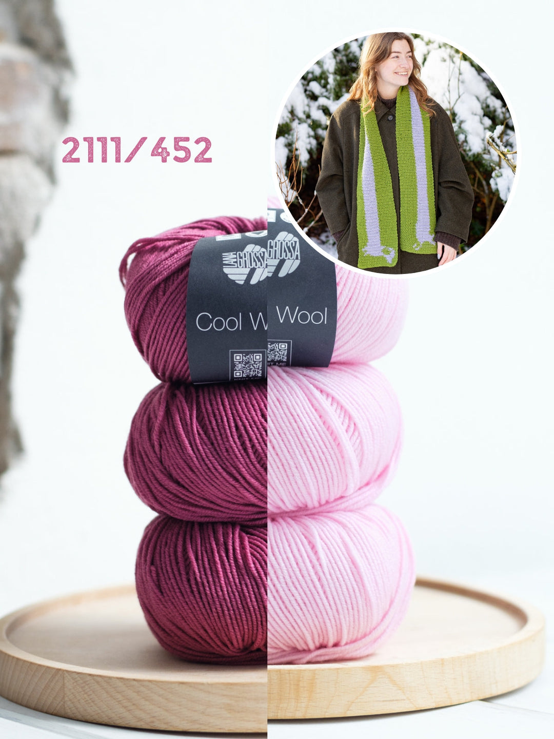 Häkelpaket Sausage Dog Scarf - Englischsprachig - Devout Hand