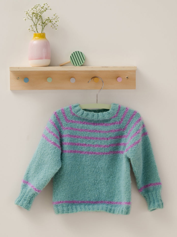 Strickpaket Cosy Socks Raglanpullover - Top-down