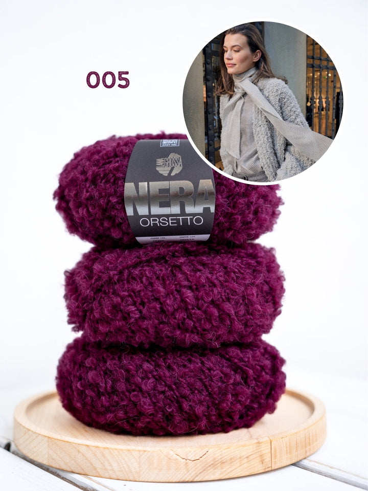 Strickpaket Orsetto Jacke