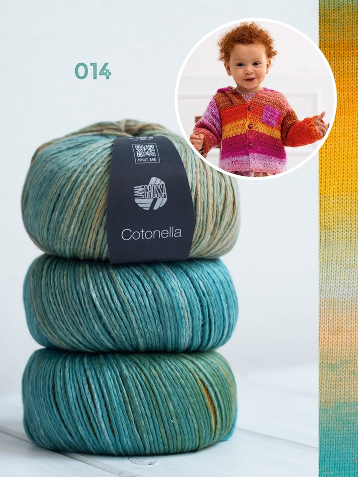 Häkelpaket Cotonella Kapuzenjäckchen