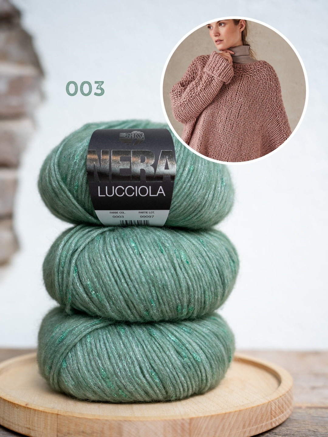 Strickpaket Lucciola oversized Pullover