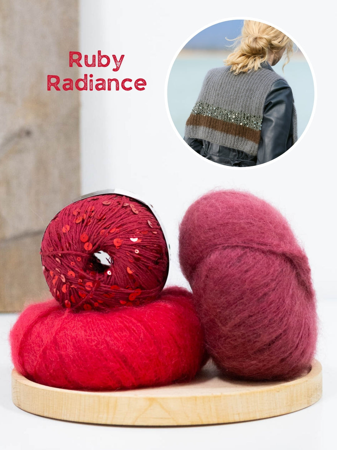 Strickpaket Filo Di Gio Cosmo Kragenschal
