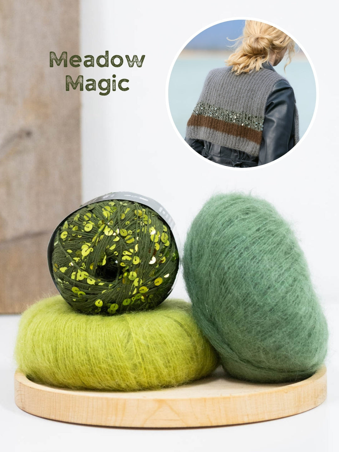 Strickpaket Filo Di Gio Cosmo Kragenschal