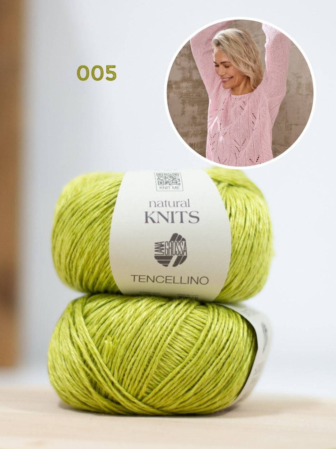 Strickpaket Tencellino Ajourpullover