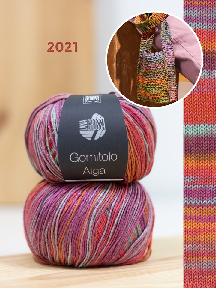 Häkelpaket Gomitolo Alga Tasche