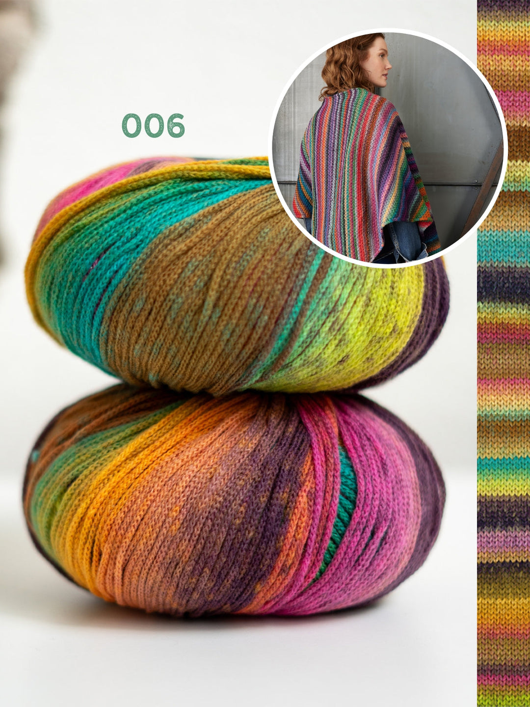 Strickpaket Farfalla Dreieckstuch