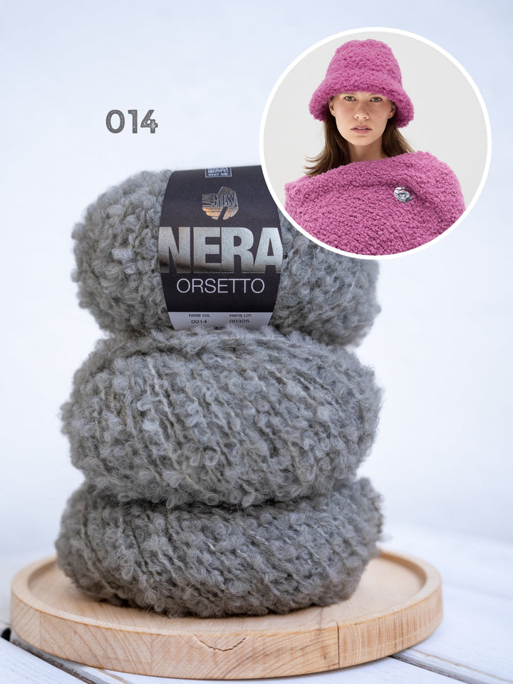 Strickpaket Orsetto Mütze + Poncho