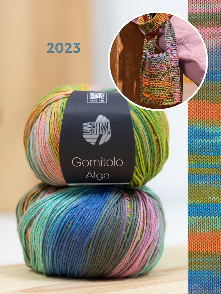 Häkelpaket Gomitolo Alga Tasche