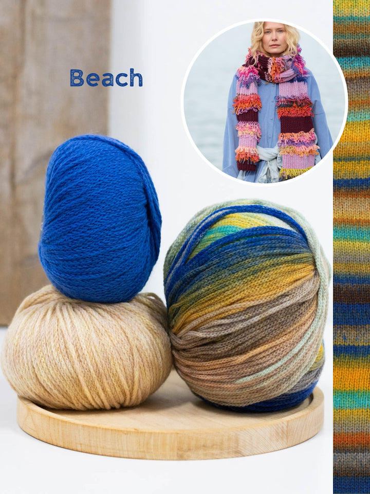 Strickpaket Farfalla Cool Merino Schal