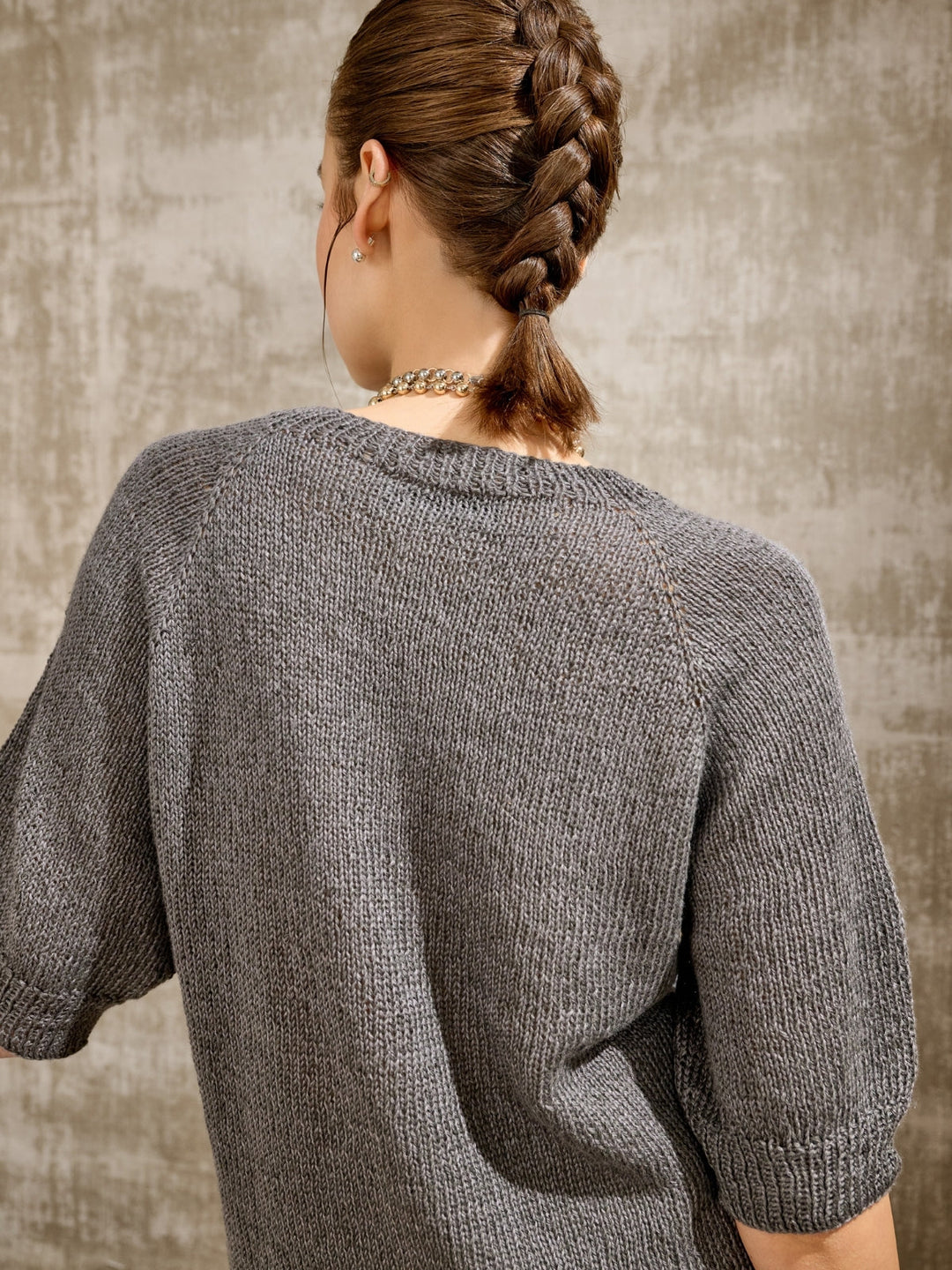 Strickpaket Tencellino Raglanshirt - Top-down