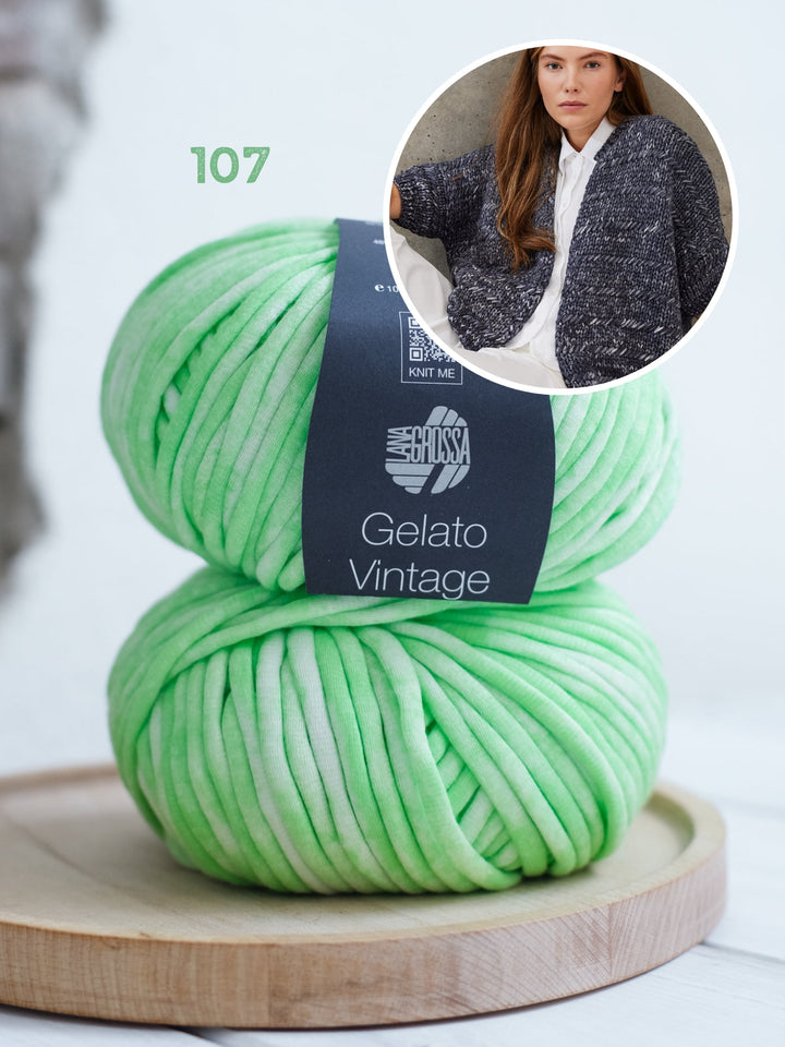 Strickpaket Gelato Vintage Kurzarmjacke
