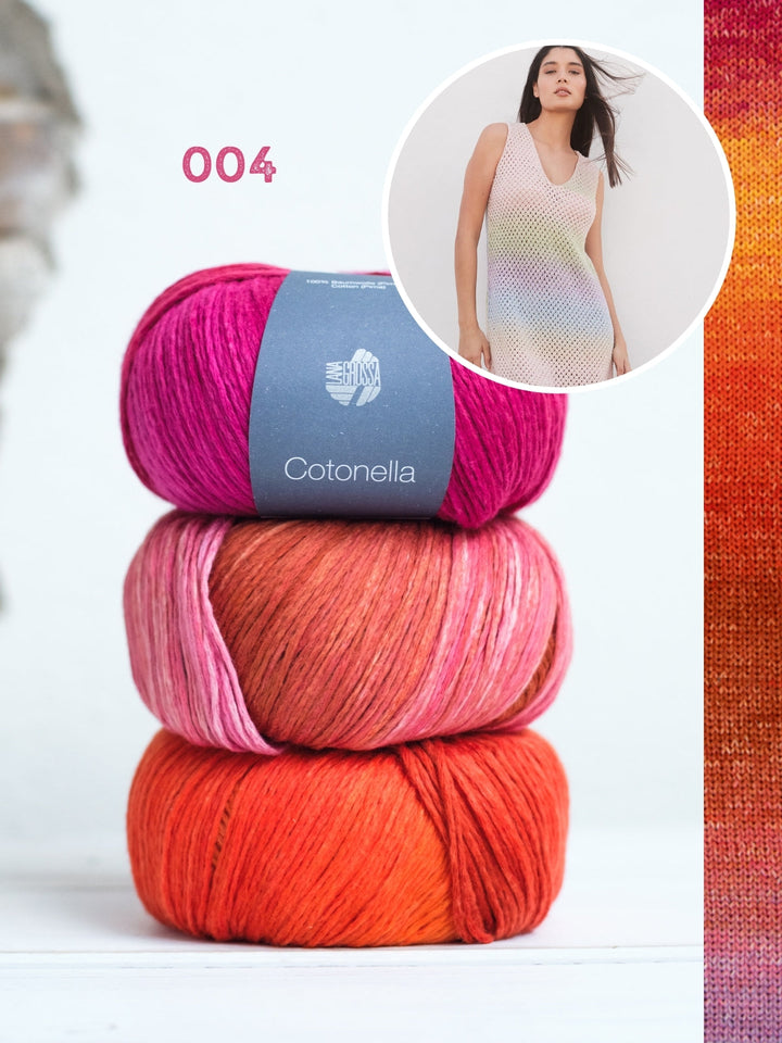 Strickpaket Cotonella Kleid