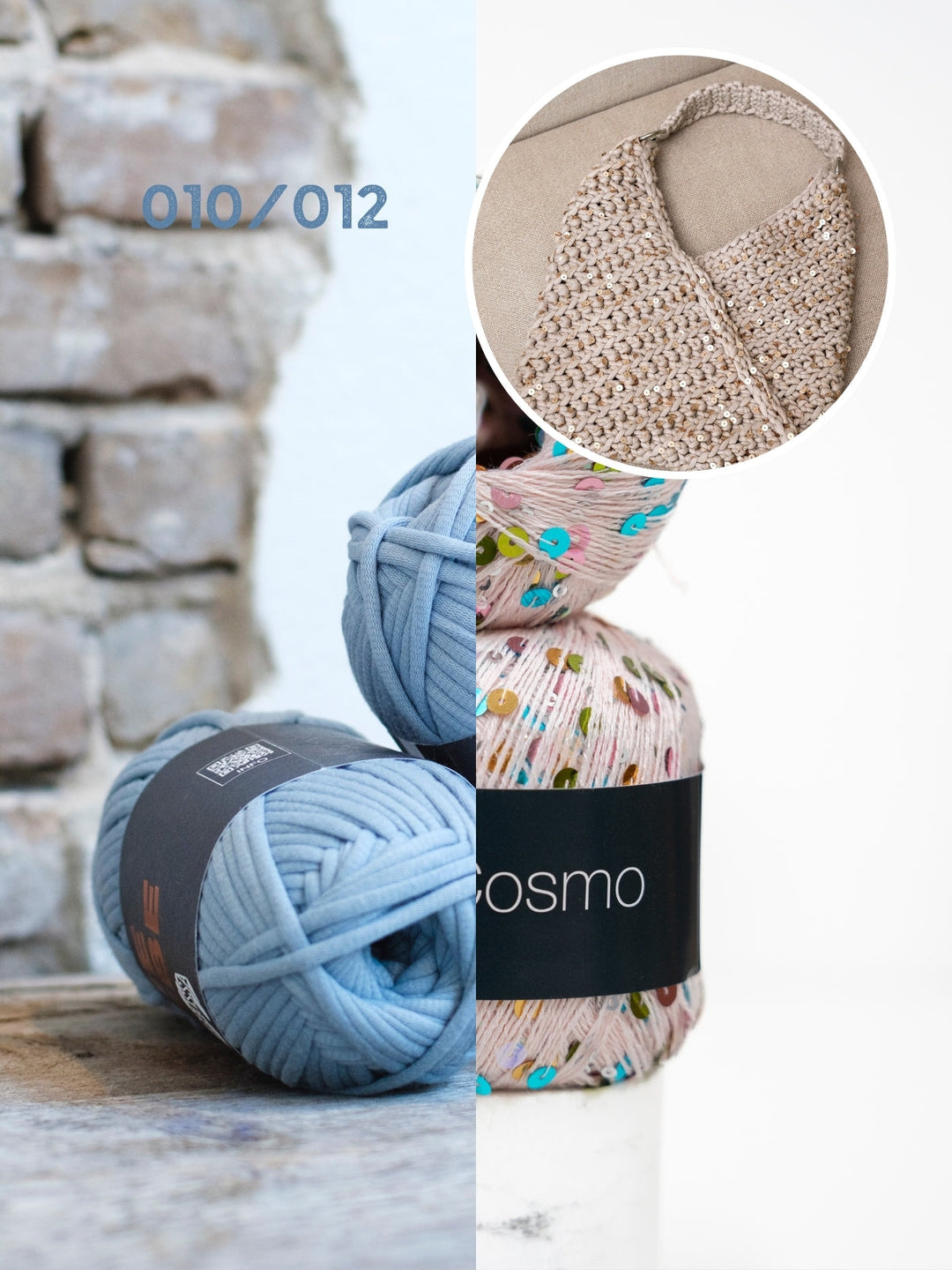 Häkelpaket The Tube Cosmo Tasche