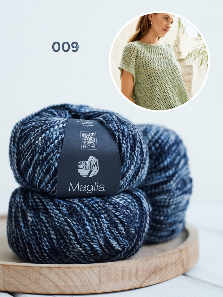 Strickpaket Maglia Ajour-Top