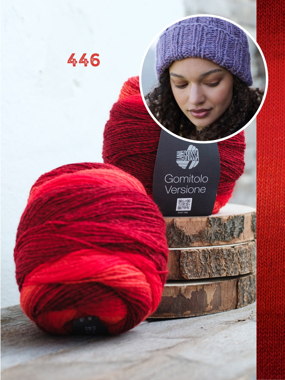 Strickpaket Gomitolo Versione Mütze