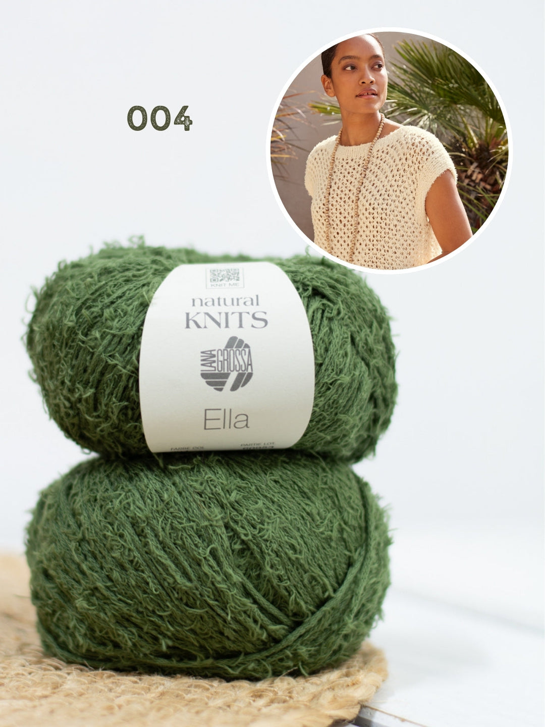 Strickpaket Ella Ajourshirt