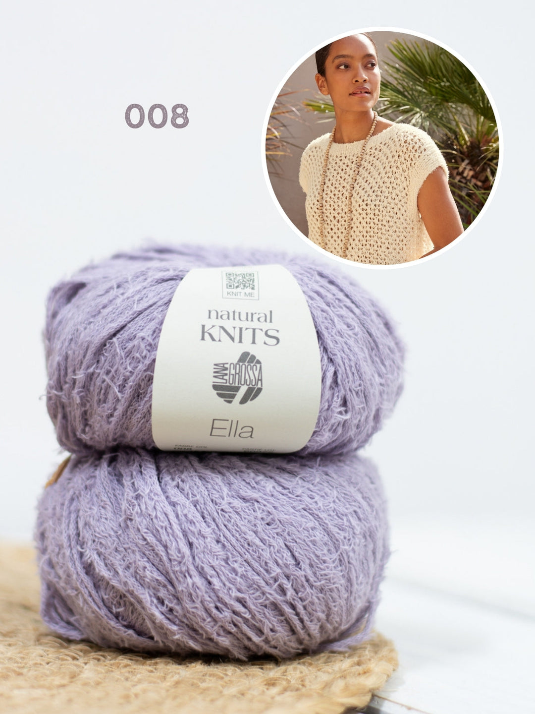 Strickpaket Ella Ajourshirt