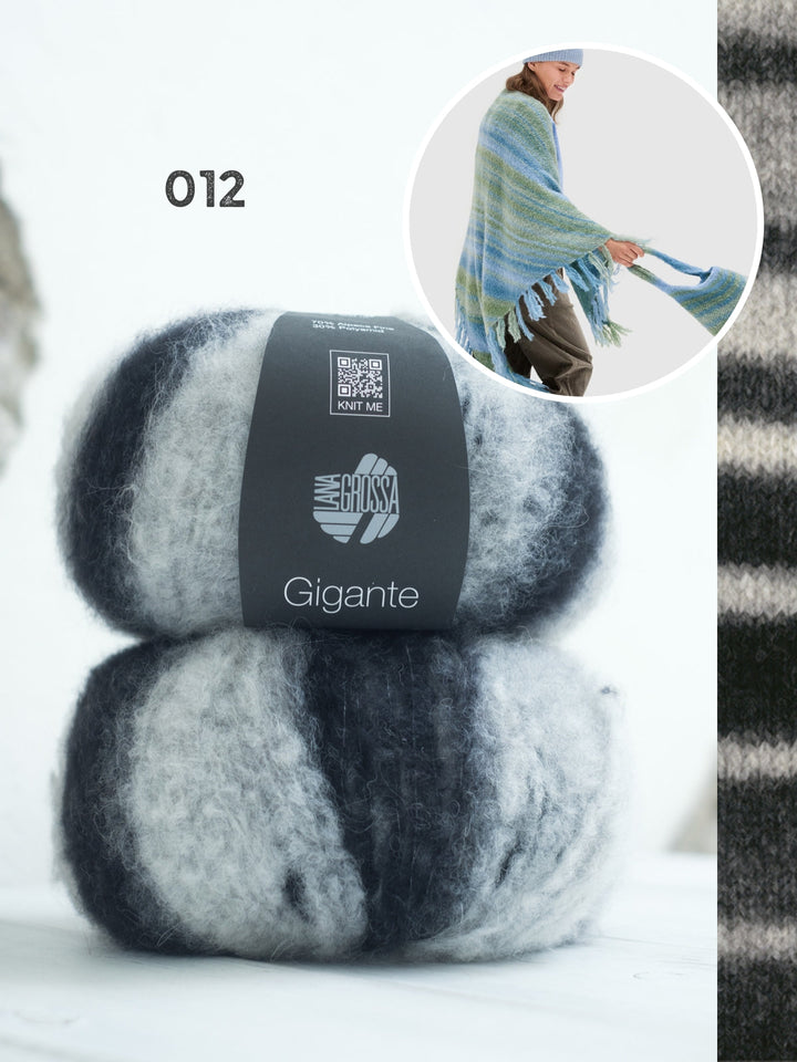 Strickpaket Gigante Dreieckstuch