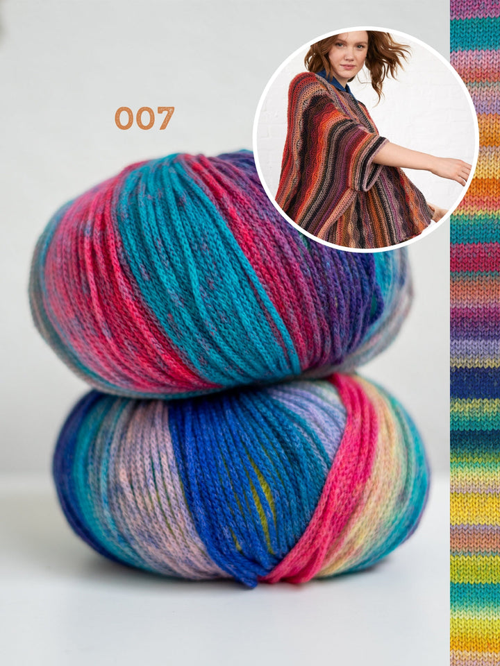 Strickpaket Farfalla Poncho