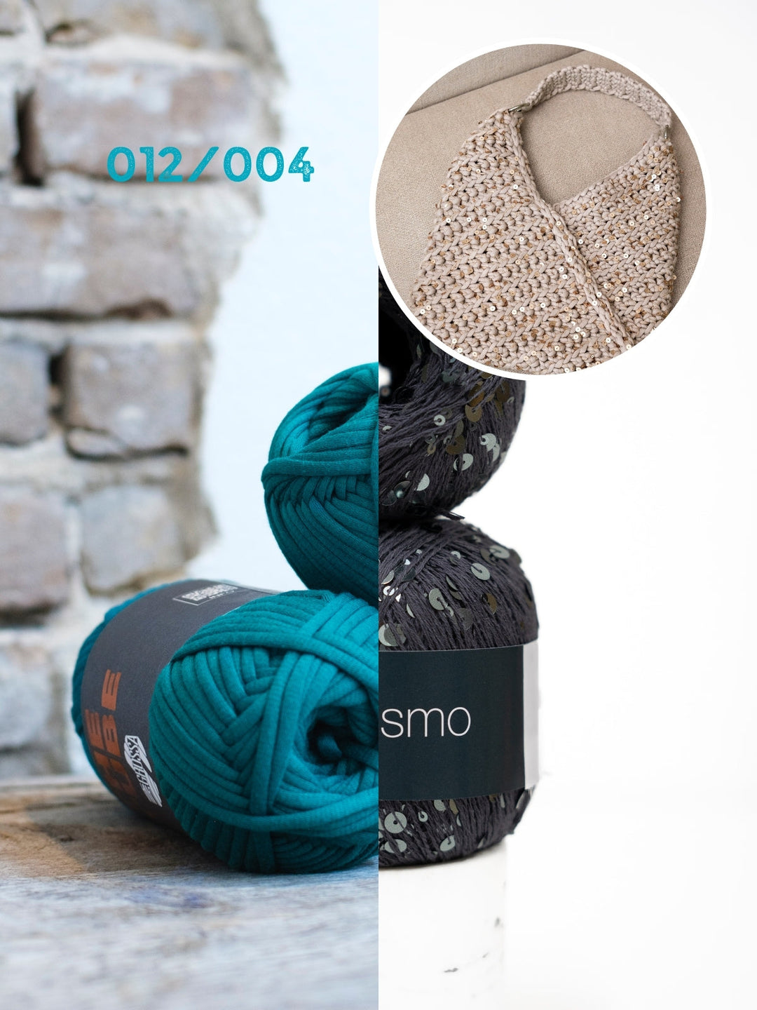 Häkelpaket The Tube Cosmo Tasche