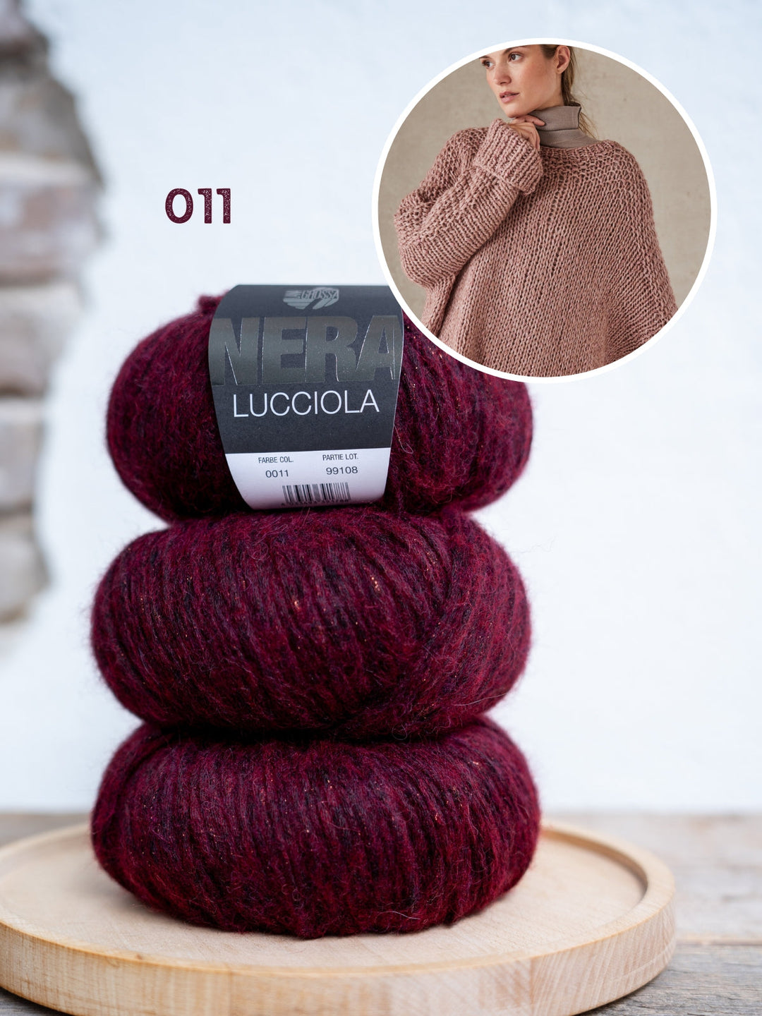 Strickpaket Lucciola oversized Pullover