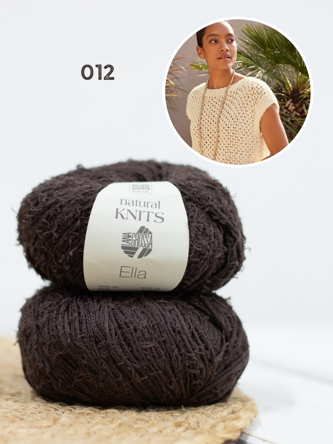 Strickpaket Ella Ajourshirt