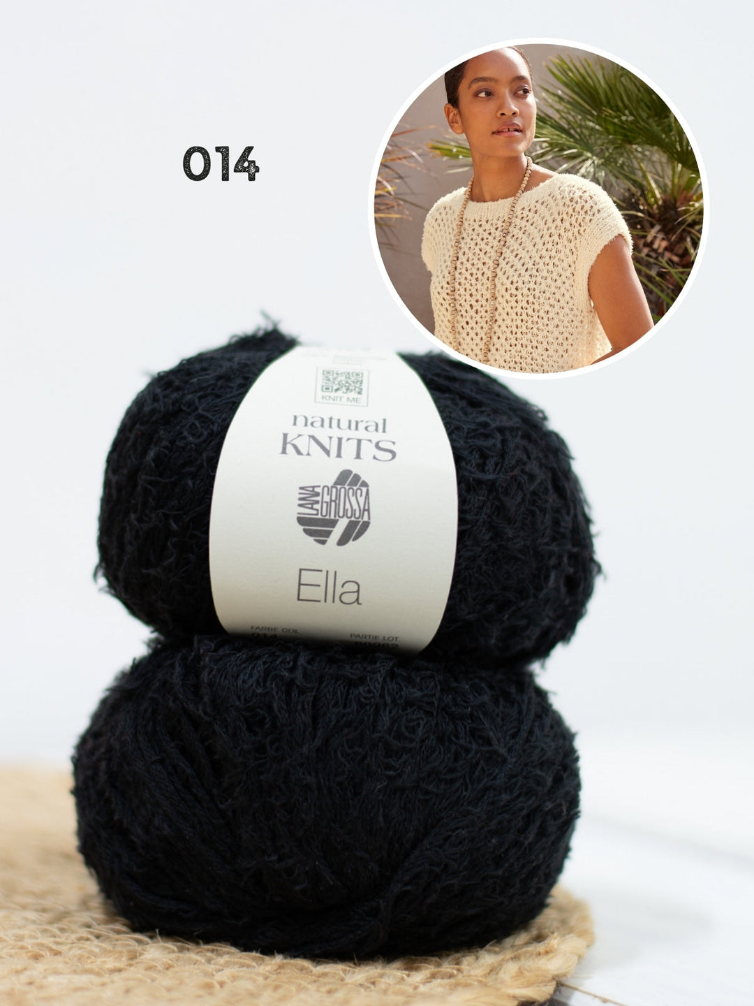 Strickpaket Ella Ajourshirt