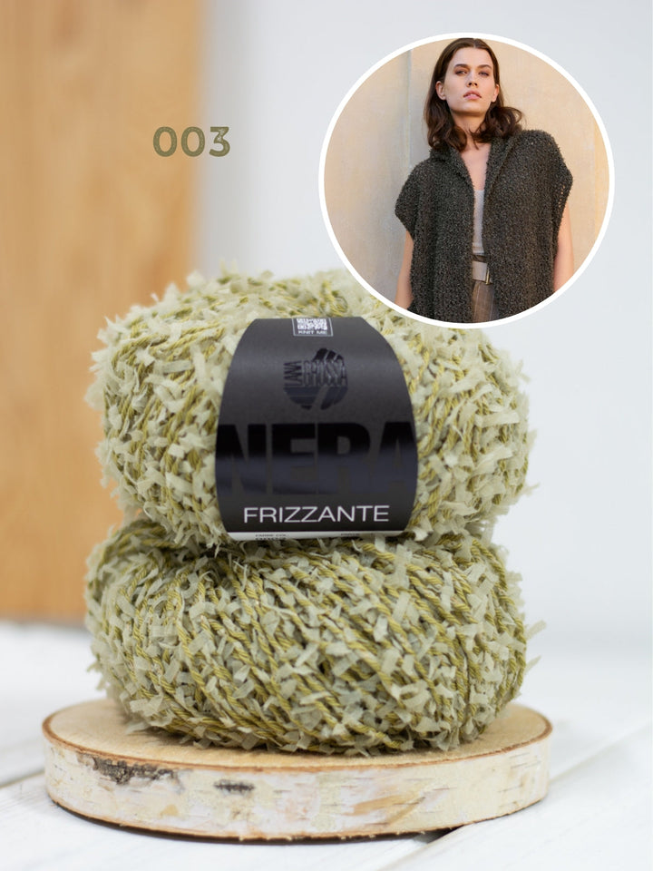 Strickpaket Frizzante Hoodieweste