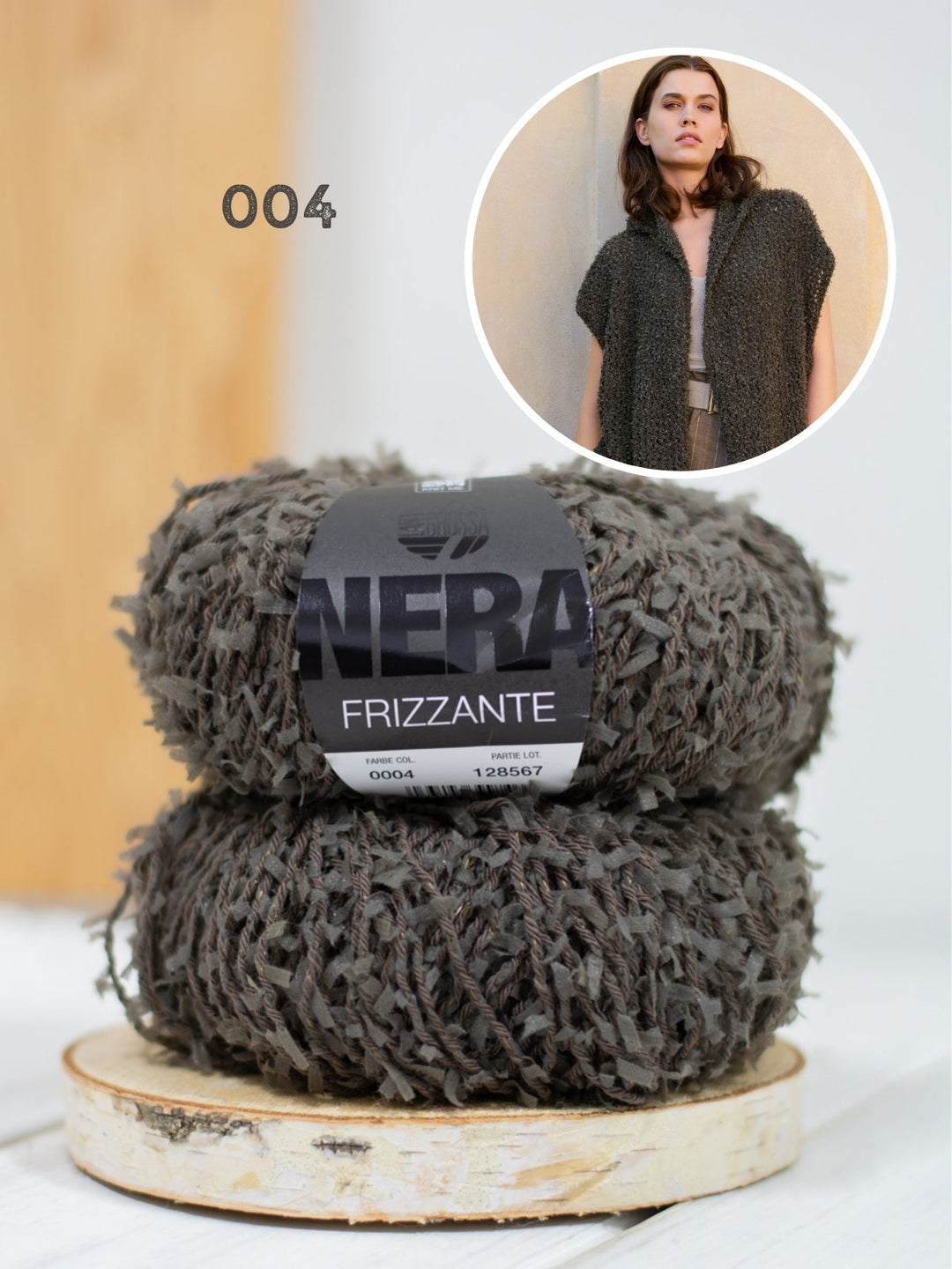 Strickpaket Frizzante Hoodieweste