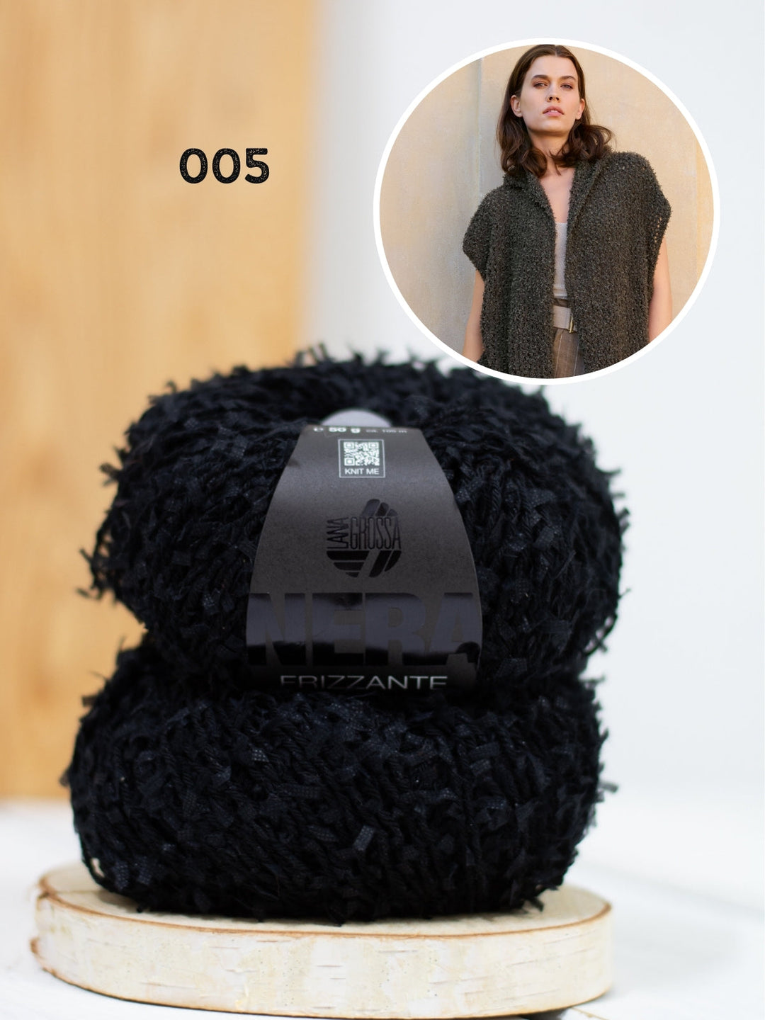 Strickpaket Frizzante Hoodieweste