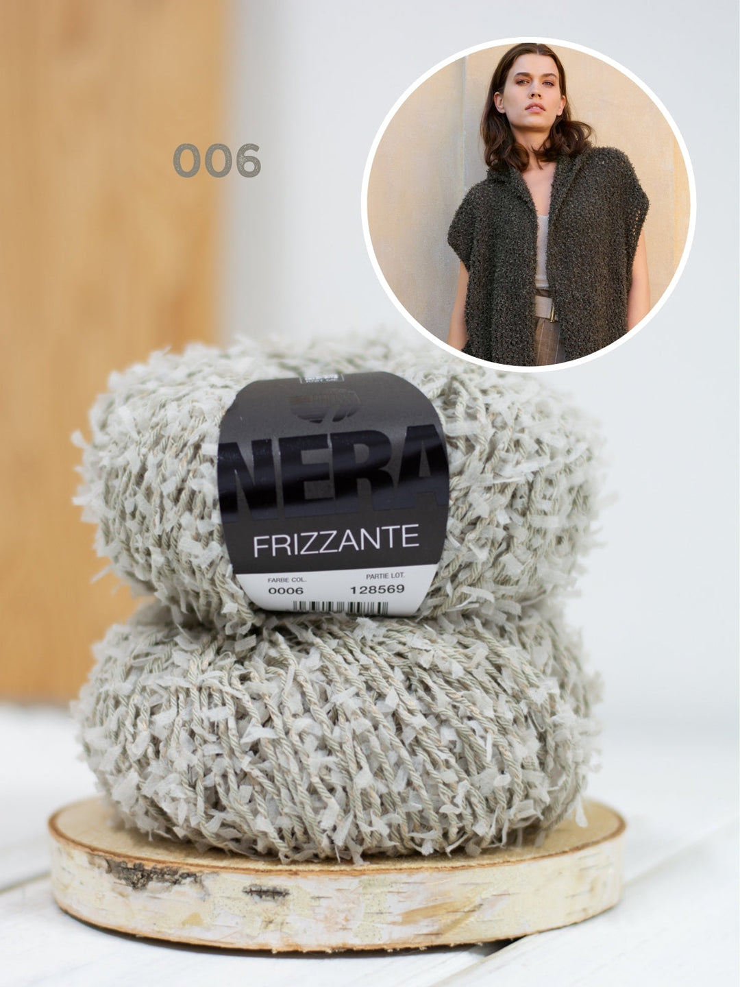 Strickpaket Frizzante Hoodieweste