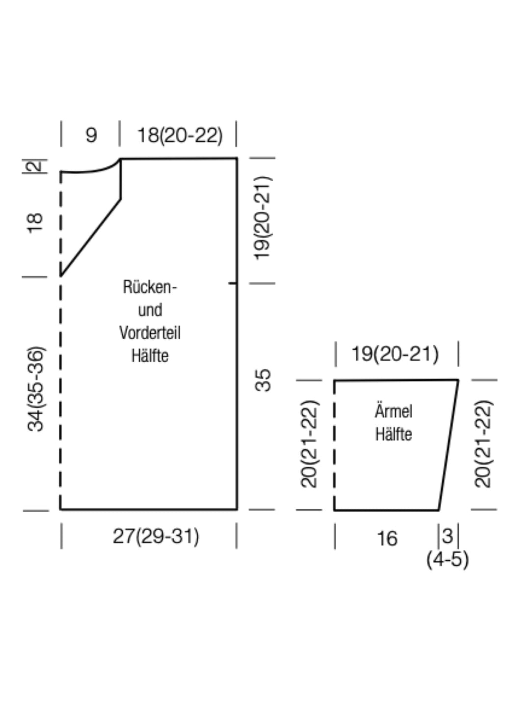 Strickpaket Tessera Shirt im Ajourmuster