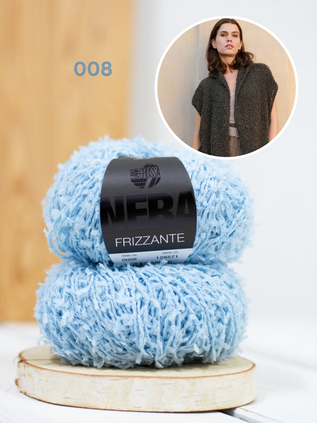 Strickpaket Frizzante Hoodieweste