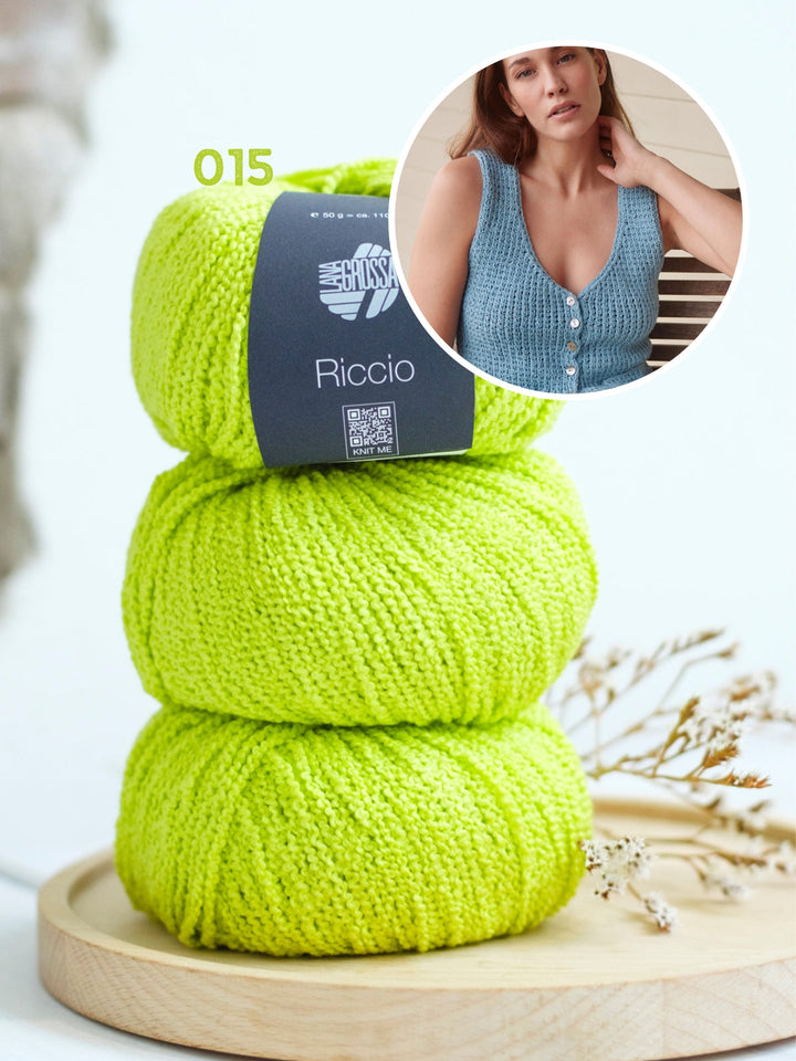 Strickpaket Riccio Weste